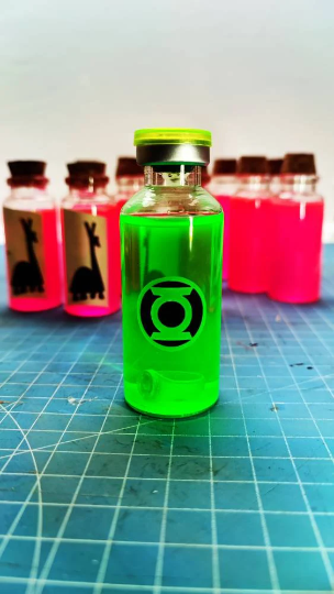 Green Lantern vial