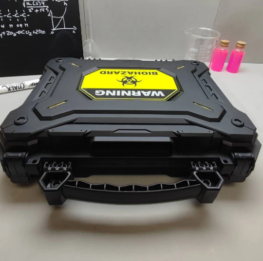 Maletín de muestras Biohazard