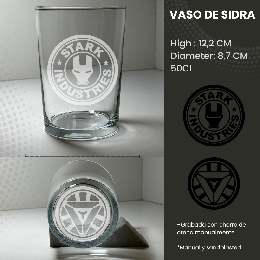 Vaso de sidra Stark Industries