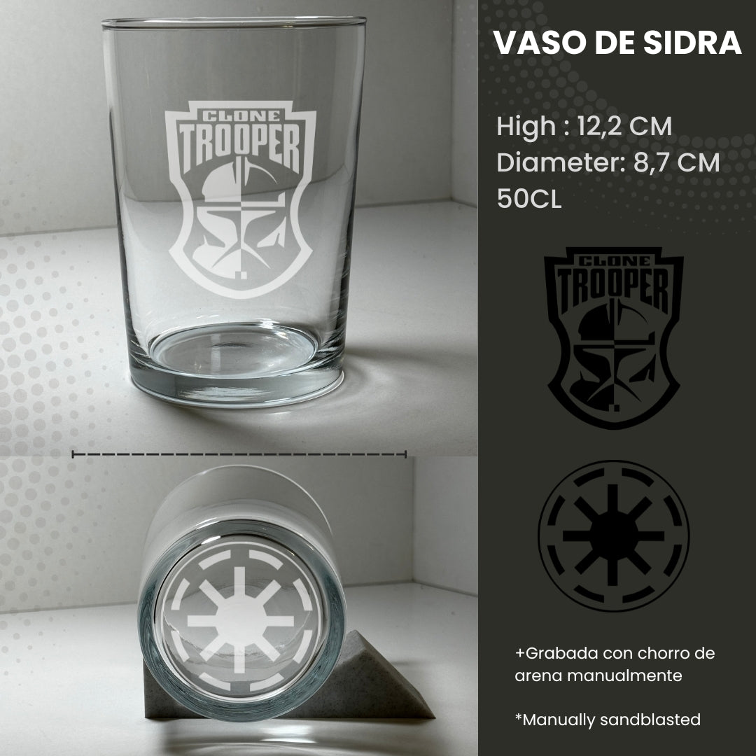 Vaso de sidra Clone Trooper