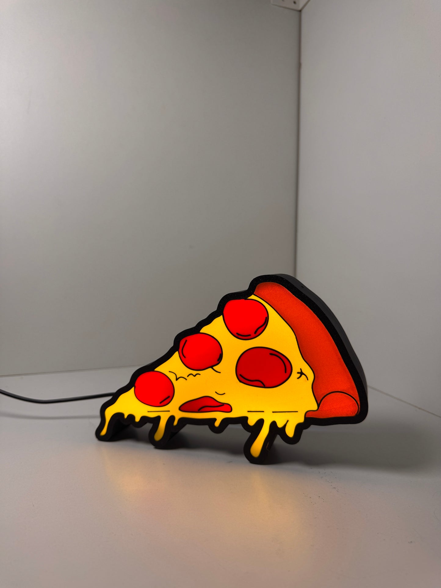 Pizza cartel luminoso