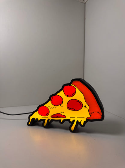 Pizza cartel luminoso