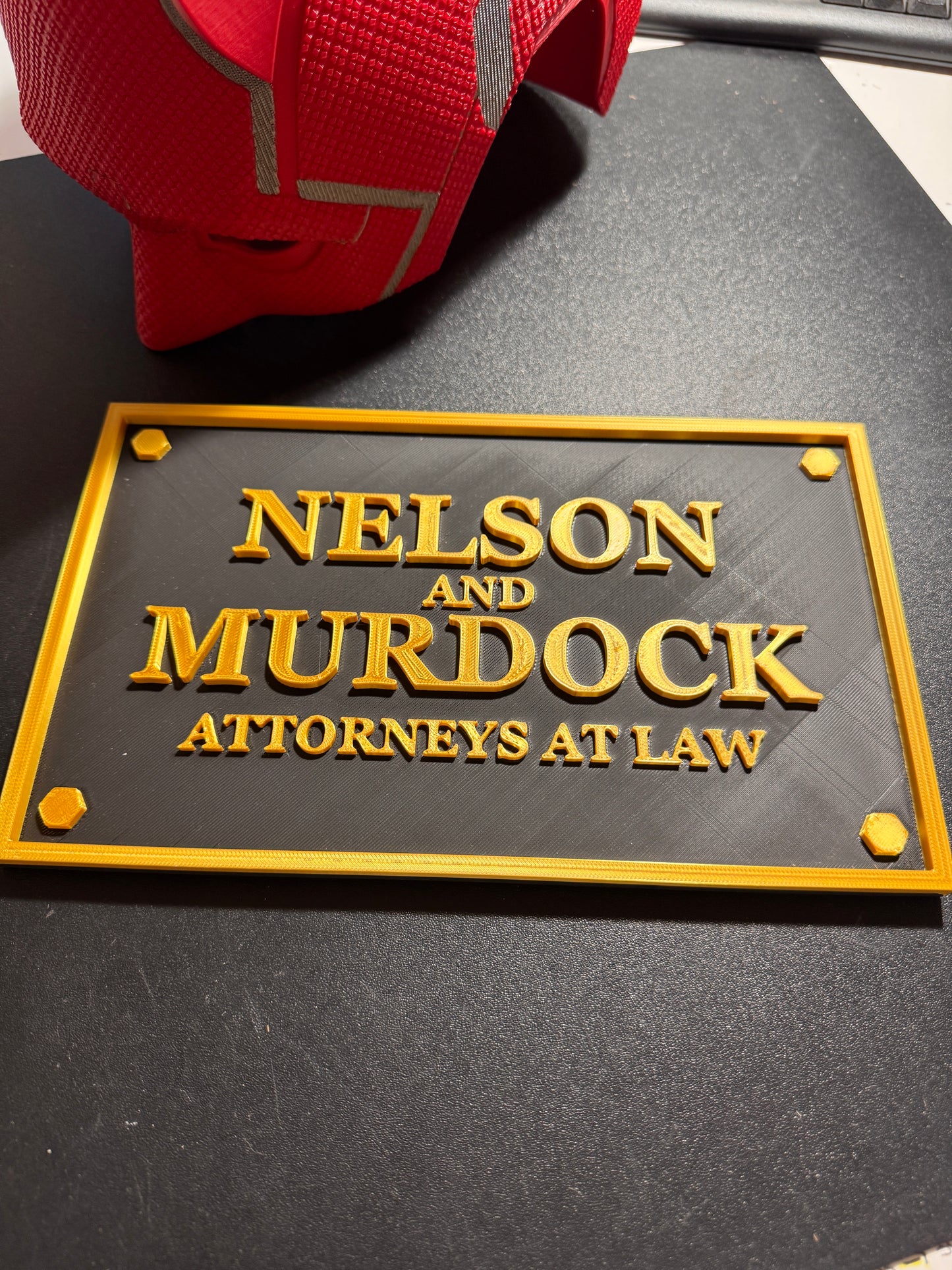 Placa Nelson and Murdock , Daredevil