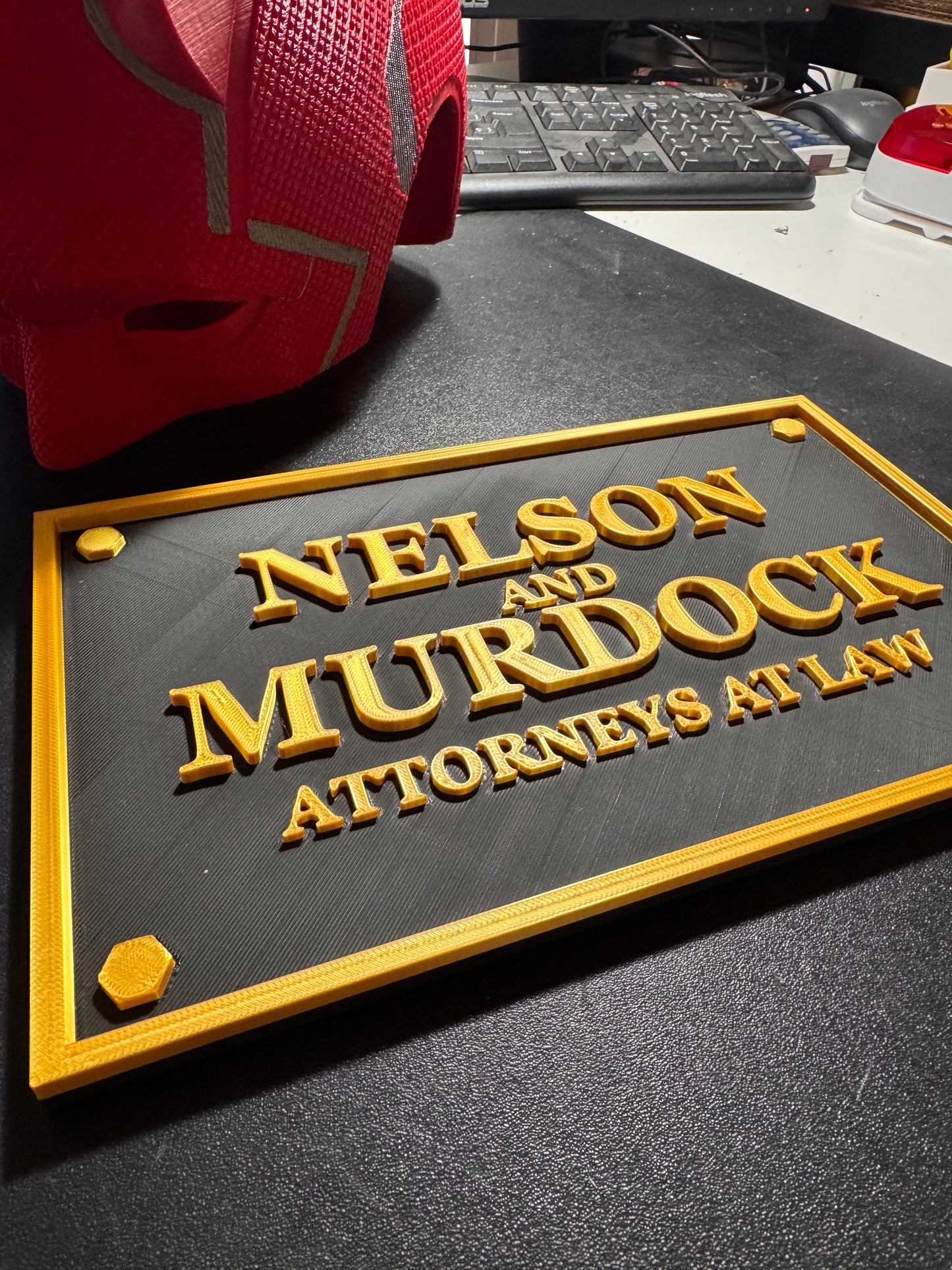 Placa Nelson and Murdock , Daredevil