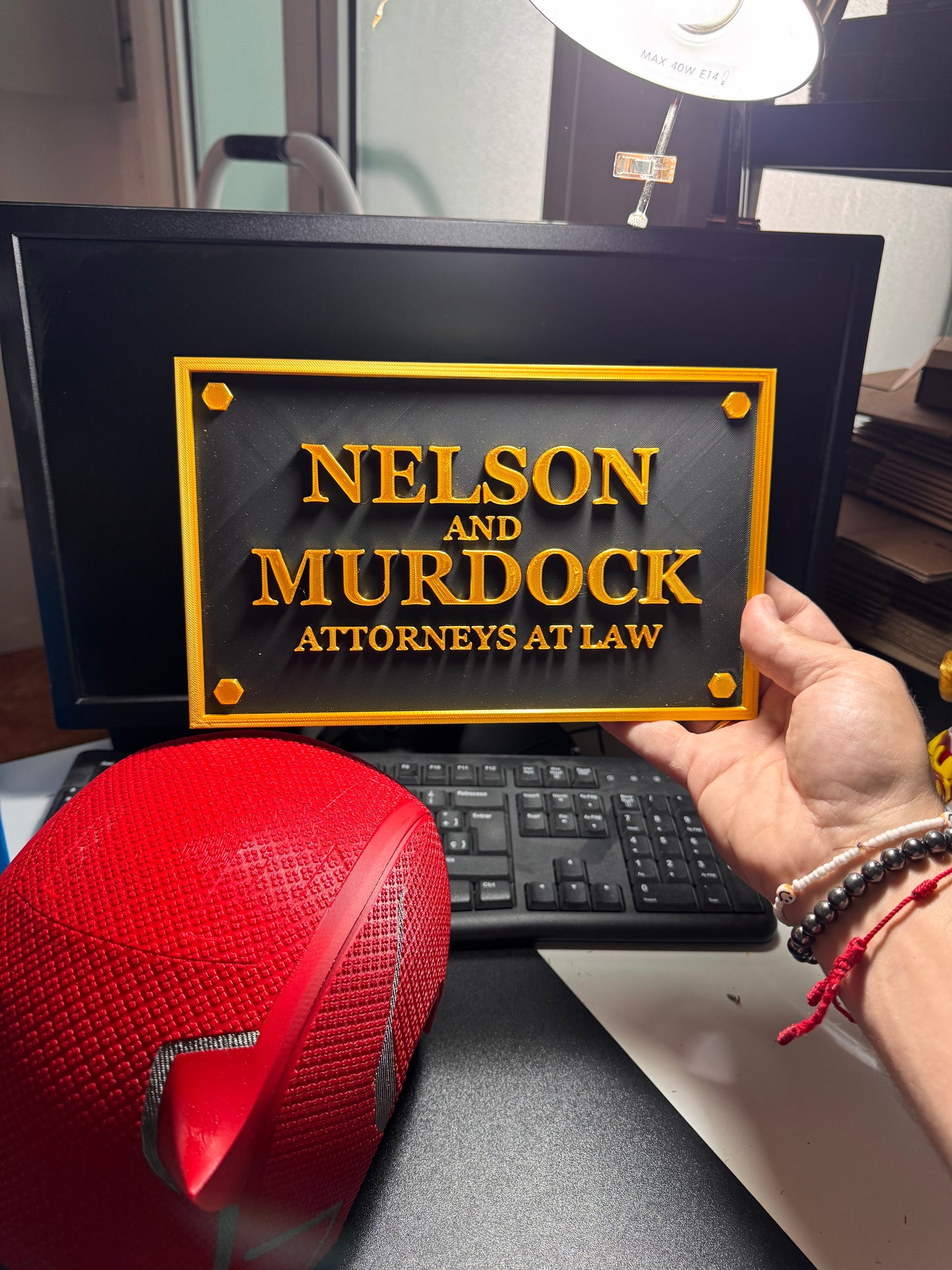 Placa Nelson and Murdock , Daredevil