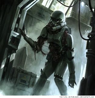 BLACK WING, VIRUS, starwars ,death troops, virus zombie