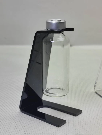 Vial support. (VIAL NOT INCLUDED)