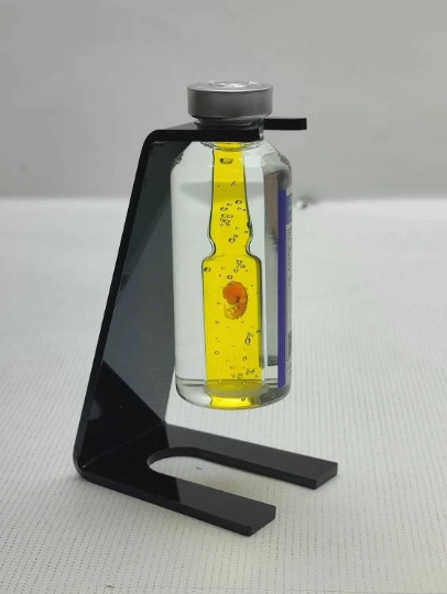 Vial support. (VIAL NOT INCLUDED)