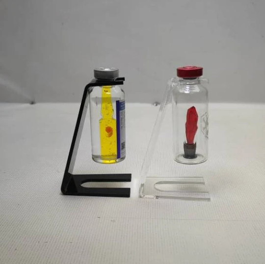 Vial support. (VIAL NOT INCLUDED)