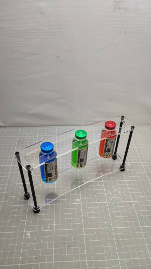 Expositor para viales, MAXIMO 6 VIALES "no incluye viales"