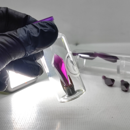 LIGHTSABER CRYSTAL, purple Kyber Crystal, Mace Windu