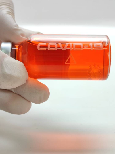 Covid-19 variante Delta réplica props