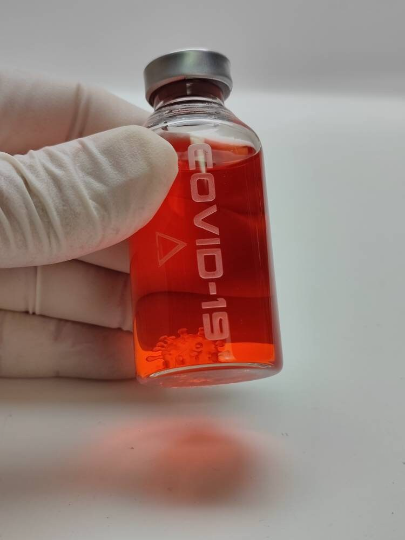 Covid-19 variante Delta réplica props