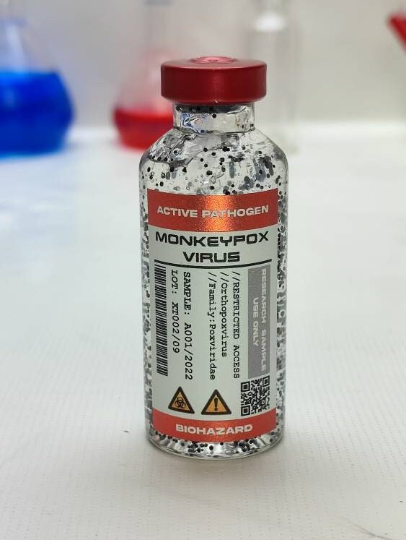 Monkeypox virus Cosplay prop