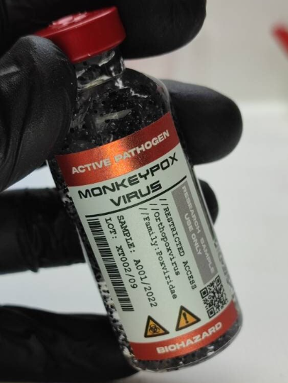 Monkeypox virus Cosplay prop