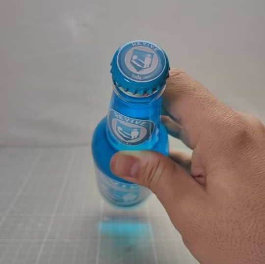 Revive soda, botella -no bebible- 33cl