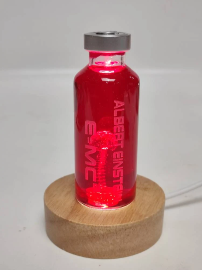 Cerebro de Albert Einstein Prop ( Soporte de luz no incluido)