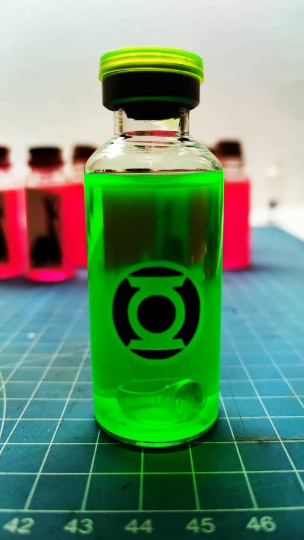 Green Lantern vial