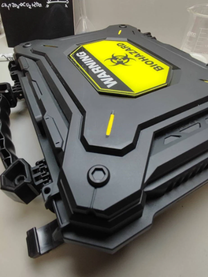 Maletín de muestras Biohazard