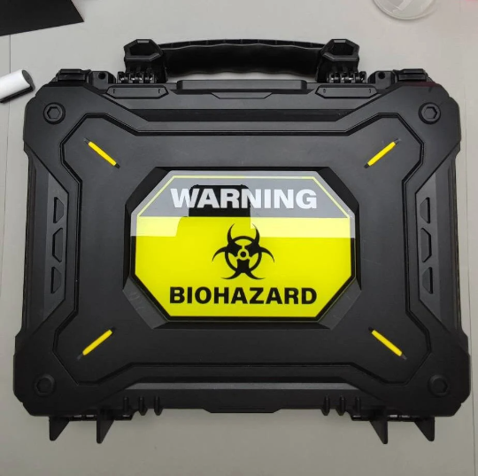 Maletín de muestras Biohazard