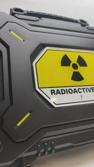 Maletín de muestras Radioactive