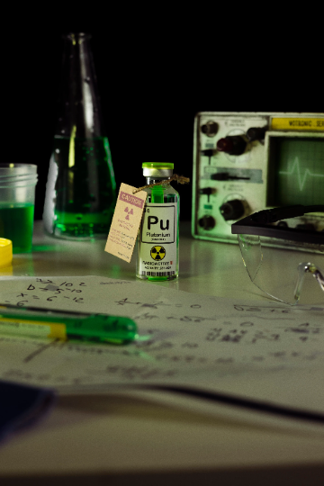 PLUTONIUM, CHERNOBYL,(Does Not Contain Radiation)