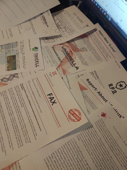 RESIDENT EVIL DOCUMENTOS "pdf" (versión en español)