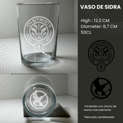 Vaso de sidra The Hunger Games
