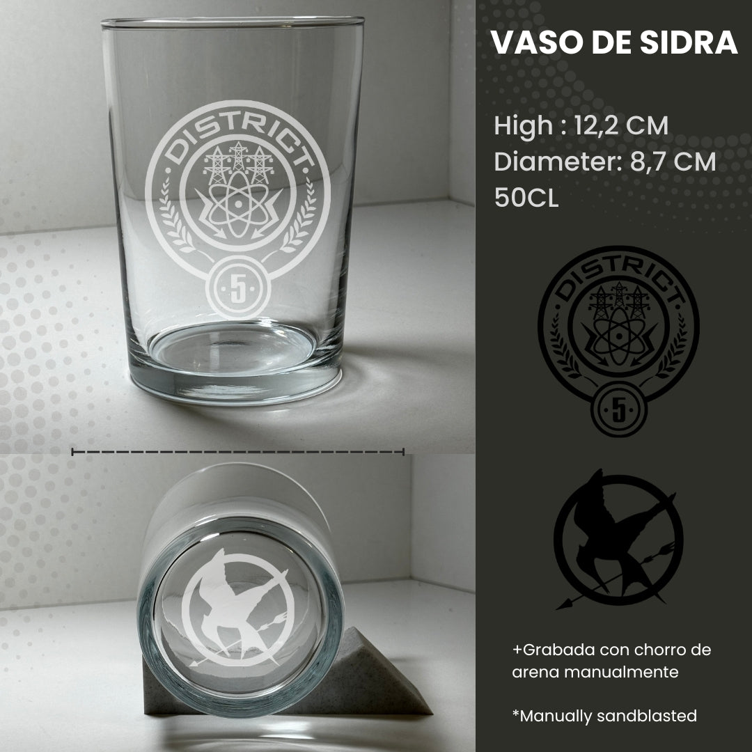 Vaso de sidra The Hunger Games