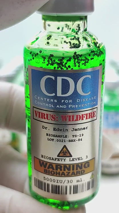 The walking dead,Virus Wildfire ZOMBIE VIRUS