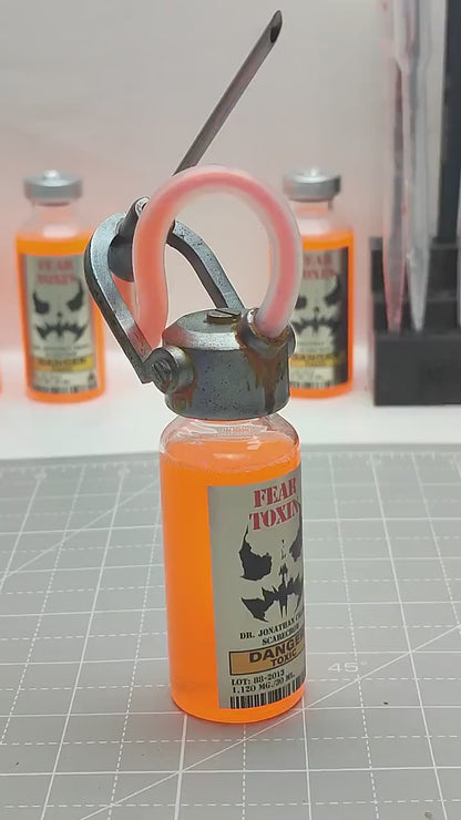 Scarecrow's Fear Toxin.Arkham Asylum